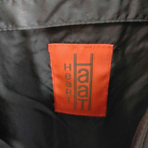 ハート イッセイミヤケ Haat ISSEY MIYAKE ドット柄ナイロンステンカラーコート レディース JPN:3
