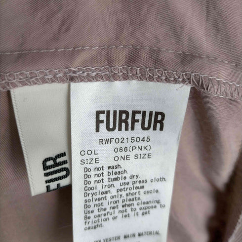 ファーファー furfur ティアードプリーツワンピース レディース ONE SIZE