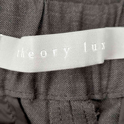 セオリーリュクス theory luxe セオリーリュクス theory luxe 21SS Express パンツ ストレート ジッパーフライ ウール 36 ダークブラウン /HK ■OS レディース レディース JPN:36