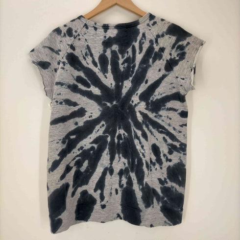 フリーシティ FREE CITY フリーシティ FREE CITY ロゴプリントタイダイスウェットTシャツ 半袖 1 紺 ネイビー グレー /MY ■OS ■SH メンズ メンズ JPN:1