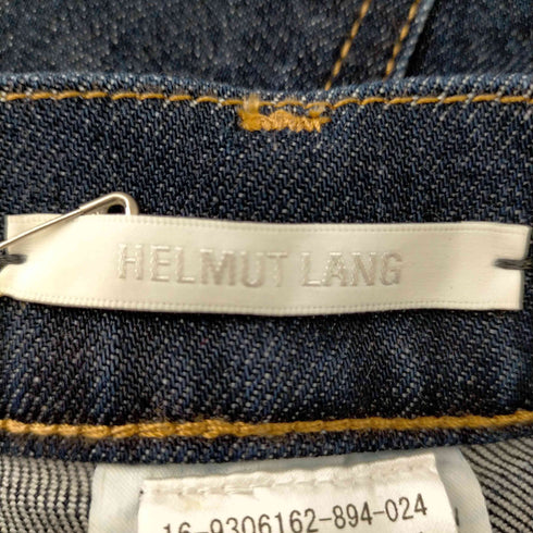 ヘルムートラング HELMUT LANG ヘルムートラング HELMUT LANG スキニー デニムパンツ ジーンズ ストレート スリム ジッパーフライ 024 青 ブルー /CM ■OS レディース レディース US:24