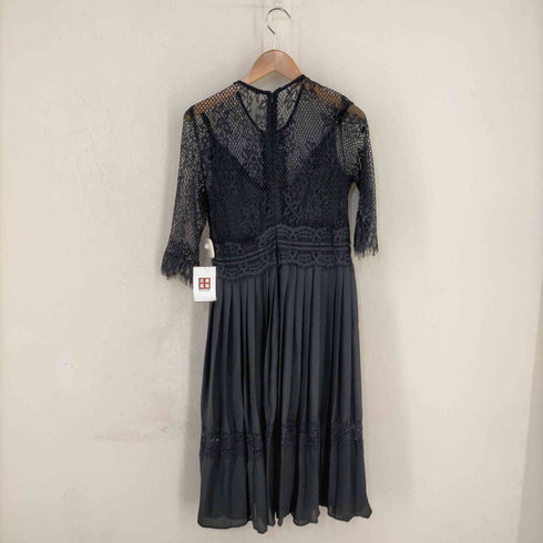 ザラ ZARA レース プリーツ ワンピース レディース import:S