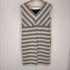 マックスマーラウィークエンド MAX MARA WEEKEND マックスマーラ MAX MARA WEEKEND ワンピース ノースリーブ ストレート ミニ ボーダー ラウンドネック バックV 42 ベージュ 紺 ネイビー /AA ■OS ■SH レディース レディース EUR:42