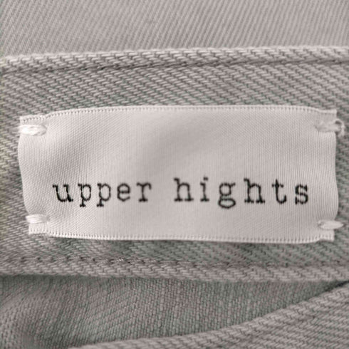 アッパーハイツ upper hights アッパーハイツ upper hights THE STELLA ボーイフレンドスキニーデニムパンツ ジーンズ テーパード スリム ジッパーフライ 21 ブルーグレー /CM ■OS レディース レディース