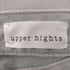 アッパーハイツ upper hights アッパーハイツ upper hights THE STELLA ボーイフレンドスキニーデニムパンツ ジーンズ テーパード スリム ジッパーフライ 21 ブルーグレー /CM ■OS レディース レディース