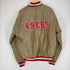 エヌエフエル プロライン バイ スターター NFL PROLINE by STARTER 80s MADE IN USA フットボールチーム 49ers スタジャン メンズ JPN:XL