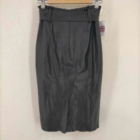 ザラ ZARA フェイクレザースカート レディース JPN:XS