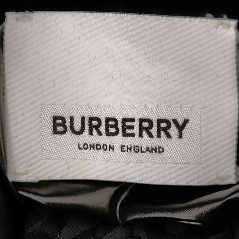 バーバリーロンドンイングランド BURBERRY LONDON ENGLAND バーバリー ロンドン BURBERRY LONDON ENGLAND TB モノグラム ナイロン ダウンコート 中綿コート アウター XXS 黒 ブラック /DF ■OS ■SH レディース レディース XXS