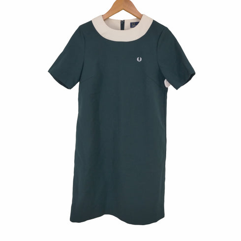 フレッドペリー FRED PERRY ロゴ刺繍 ワンピース レディース US:8