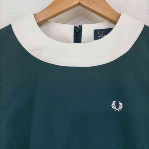 フレッドペリー FRED PERRY ロゴ刺繍 ワンピース レディース US:8