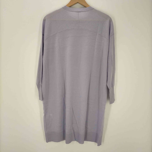 イエナ IENA イエナ IENA 21AW クルーネックロングニット カットソー 長袖 ウール F ライトパープル /DO ■OS レディース レディース FREE