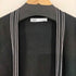 ザラ ZARA バイカラーステッチ ロングカーディガン レディース import:S