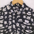 ブラックコムデギャルソン BLACK COMME des GARCONS A2013 ハット柄 ポリシャツ メンズ JPN:S