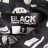 ブラックコムデギャルソン BLACK COMME des GARCONS A2013 ハット柄 ポリシャツ メンズ JPN:S