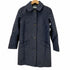アーペーセー A.P.C. アーペーセー A.P.C. MOON生地 ウール ステンカラーコート アウター ミドル丈 総裏地 34 青 ブルー /CM ■OS レディース レディース JPN:34