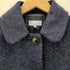 アーペーセー A.P.C. アーペーセー A.P.C. MOON生地 ウール ステンカラーコート アウター ミドル丈 総裏地 34 青 ブルー /CM ■OS レディース レディース JPN:34