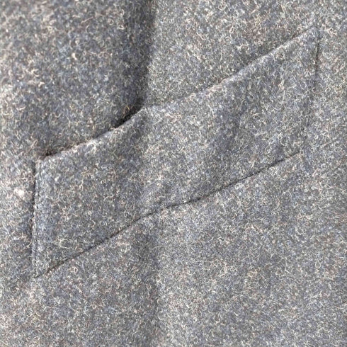 アーペーセー A.P.C. アーペーセー A.P.C. MOON生地 ウール ステンカラーコート アウター ミドル丈 総裏地 34 青 ブルー /CM ■OS レディース レディース JPN:34