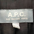 アーペーセー A.P.C. アーペーセー A.P.C. MOON生地 ウール ステンカラーコート アウター ミドル丈 総裏地 34 青 ブルー /CM ■OS レディース レディース JPN:34