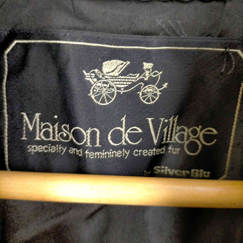 Maison de Village Silver Blu ファーコート レディース
