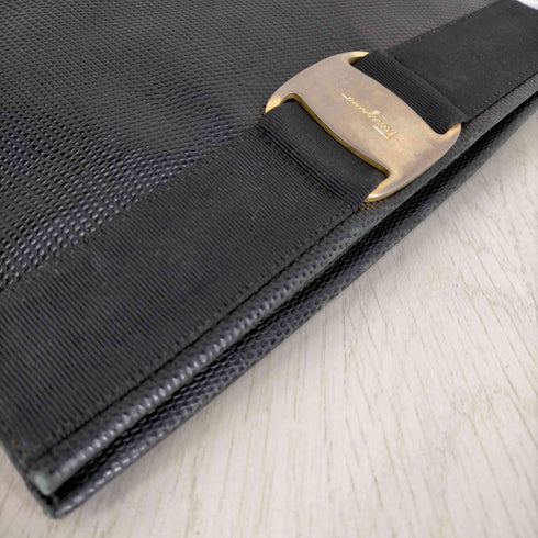 サルヴァトーレフェラガモ Salvatore Ferragamo ヴァラ ショルダーバッグ クラッチバッグ 2way リザード レディース