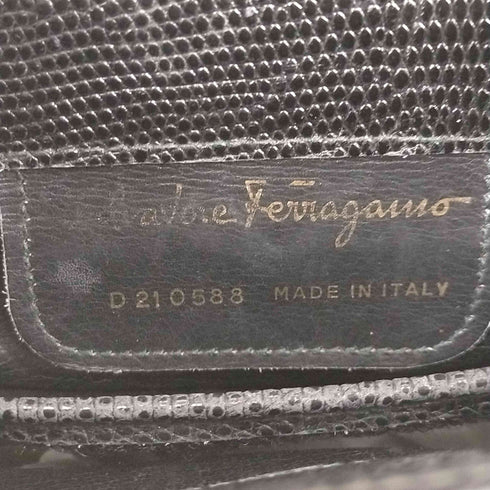 サルヴァトーレフェラガモ Salvatore Ferragamo ヴァラ ショルダーバッグ クラッチバッグ 2way リザード レディース