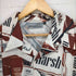 ハーシュアンドクルーエル HARSHANDCRUEL 総柄モチーフ オープンカラーシャツ メンズ import:S