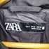 ザラ ZARA PUFF JACKET 中綿 ジップアップ ジャケット メンズ import:M
