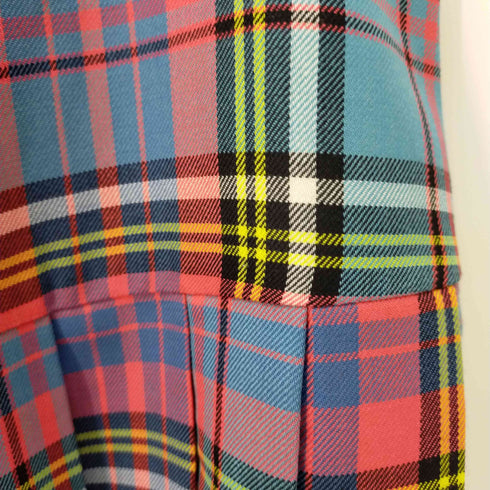 ヴィヴィアンウエストウッド Vivienne Westwood SUMMER KILT スカート ブルーマック マックマラタータンチェック Mac Andy AOYAMA 20th Anniversary レディース JPN:40