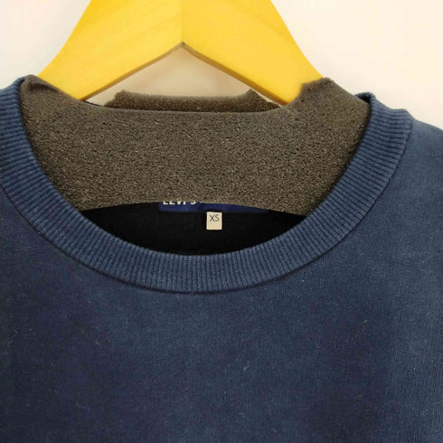 リーバイス Levis メイドアンドクラフテッド made&crafted カットソー スウェット 長袖 プルオーバー ギャザー 裏起毛 クルーネック レディース JPN:XS