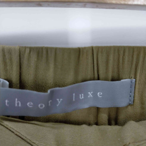 セオリーリュクス theory luxe 22SS Eco Crunch Wash Carol E パンツ テーパード リネン レディース JPN:38
