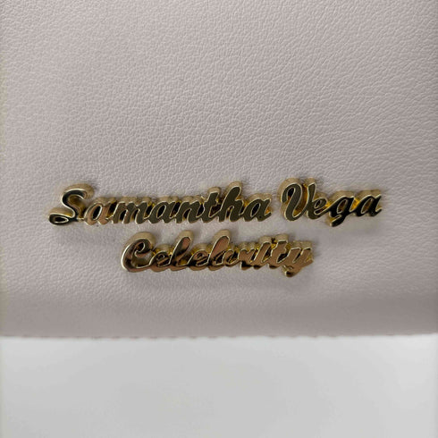 サマンサベガ Samantha Vega サマンサベガ Samantha Vega サマンサベガセレブリティ Samantha Vega Celebrity ショルダーバッグ ワンショルダー 2WAY レザー オフホワイト /AA ■OS レディース レディース
