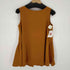 フォクシーニューヨーク FOXEY NEW YORK Back Tuck Blouse ブラウス チュニック プルオーバー ノースリーブ ギャザー Vネック レディース JPN:40