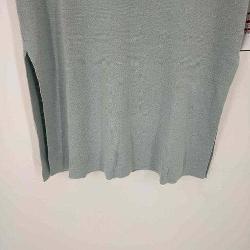 セオリーリュクス theory luxe 22SS Fantasia Nino タンクトップ ニット カットソー チュニック丈 リネン スリット プルオーバー レディース JPN:38