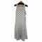 ロゼッタゲッティ ROSETTA GETTY 20SS bauhaus dot printed シルク ロングワンピース ノースリーブ ドット 水玉 レディース JPN:0
