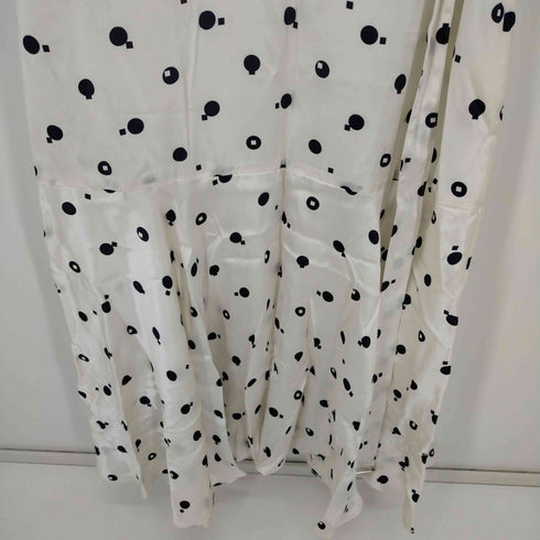 ロゼッタゲッティ ROSETTA GETTY 20SS bauhaus dot printed シルク ロングワンピース ノースリーブ ドット 水玉 レディース JPN:0