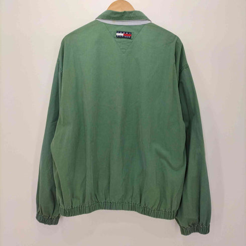 トミーヒルフィガー TOMMY HILFIGER 90s ワンポイントロゴスイングトップブルゾン メンズ import:XL