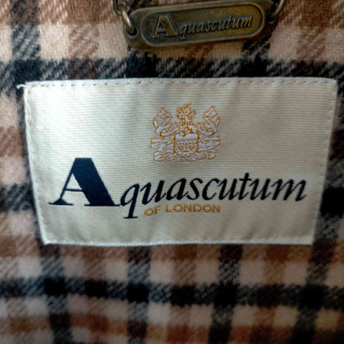 アクアスキュータム AQUASCUTUM ウールダッフルコート レディース