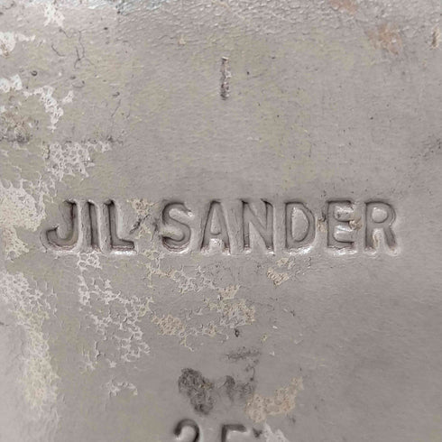 ジルサンダー JIL SANDER ジルサンダー JIL SANDER ブーツ ショート ハイヒール スクエアトゥ スエード 35 22cm ダークブラウン /YO10 レディース レディース JPN:22