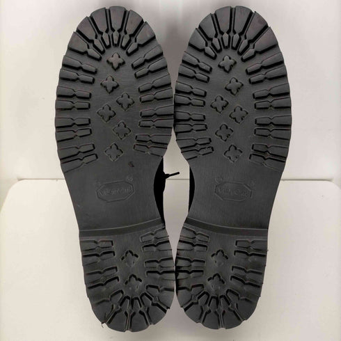 ダブルエイチ WH ダブルエイチ w+h スウェードマウンテンブーツ レースアップ 8 26.5cm 黒 ブラック /SR5 ■SH メンズ メンズ JPN:26.5