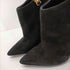 ジュゼッペザノッティデザイン GIUSEPPE ZANOTTI DESIGN ジュゼッペザノッティデザイン GIUSEPPE ZANOTTI DESIGN ブーティ ショートブーツ スエード 37 24cm 黒 ブラック ■SH /AK3 レディース レディース JPN:24