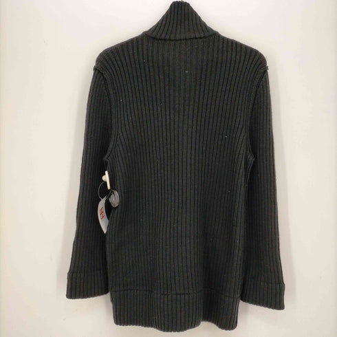 ドルチェアンドガッバーナ DOLCE&GABBANA ハイネック リブカーディガン ウール メンズ EUR:54