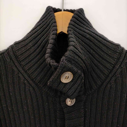 ドルチェアンドガッバーナ DOLCE&GABBANA ハイネック リブカーディガン ウール メンズ EUR:54