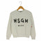 エムエスジーエム MSGM ロゴプリント クルーネックスウェット レディース XS