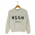 エムエスジーエム MSGM ロゴプリント クルーネックスウェット レディース XS