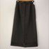 アドーア ADORE アドーア ADORE BLACK LABEL 20AW ドライウールスカート タイト ロング スリット 36 黒 ブラック /DF ■OS レディース レディース