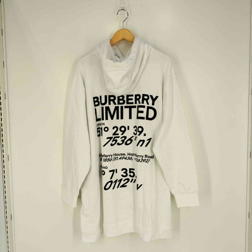 バーバリーロンドン BURBERRY LONDON ラックロゴオーバーサイズプルオーバーパーカー メンズ import:S