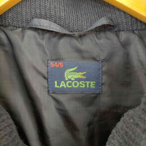 ラコステ LACOSTE ダウンジャケット ジップアップ スタンドカラー ロゴ刺繍 メンズ JPN:5