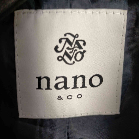ナノユニバース nano universe フーデッドダッフルコート レディース 36