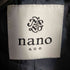 ナノユニバース nano universe フーデッドダッフルコート レディース 36