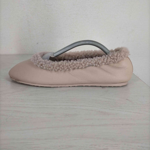 ジャンビトロッシ Gianvito Rossi 21W SANSA Leather Ballet Flats Mousse+Mousse バレエシューズ パンプス フラットシューズ レディース 38